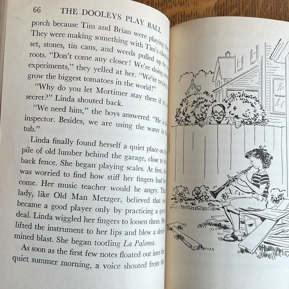 The Dooleys Play Ball by Marion Renick; Illustrated by Dwight Logan 1950